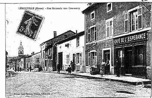 Ville de LEROUVILLE Carte postale ancienne