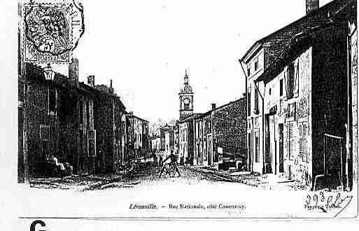 Ville de LEROUVILLE Carte postale ancienne Ville de LEROUVILLE Carte postale ancienne