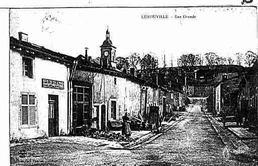 Ville de LEROUVILLE Carte postale ancienne