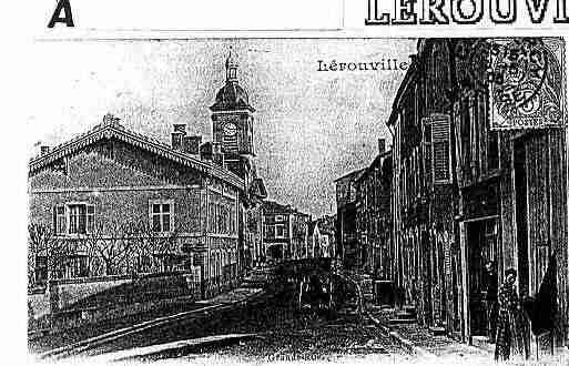 Ville de LEROUVILLE Carte postale ancienne