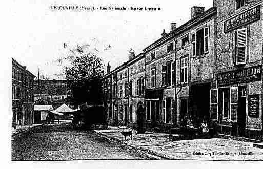 Ville de LEROUVILLE Carte postale ancienne