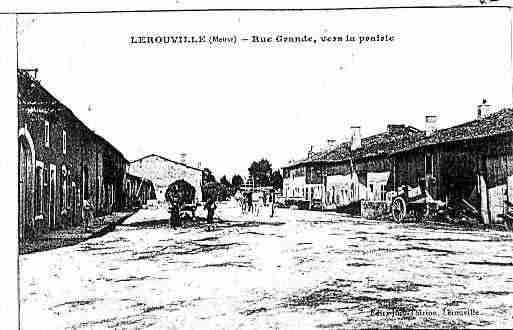 Ville de LEROUVILLE Carte postale ancienne