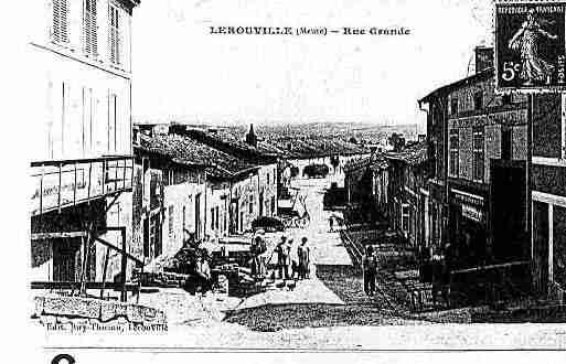 Ville de LEROUVILLE Carte postale ancienne Ville de LEROUVILLE Carte postale ancienne