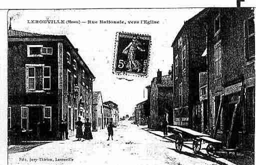 Ville de LEROUVILLE Carte postale ancienne Ville de LEROUVILLE Carte postale ancienne