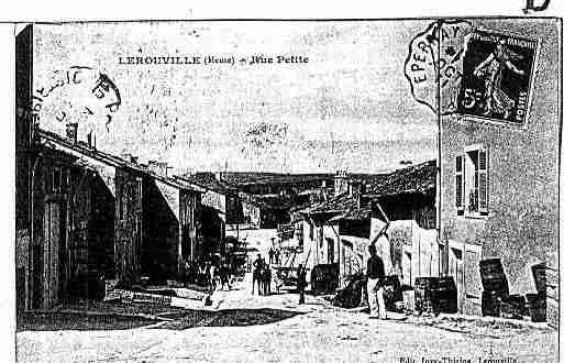 Ville de LEROUVILLE Carte postale ancienne