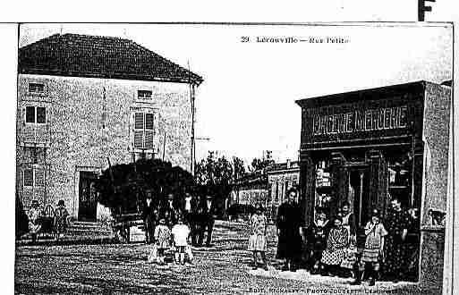 Ville de LEROUVILLE Carte postale ancienne