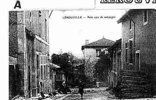 Ville de LEROUVILLE Carte postale ancienne