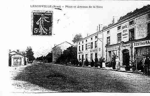 Ville de LEROUVILLE Carte postale ancienne Ville de LEROUVILLE Carte postale ancienne