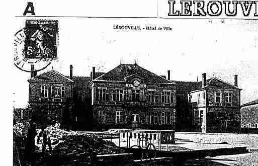 Ville de LEROUVILLE Carte postale ancienne