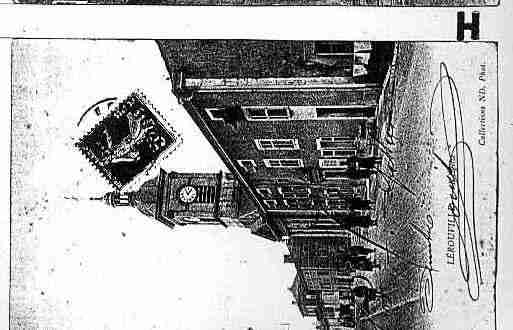 Ville de LEROUVILLE Carte postale ancienne
