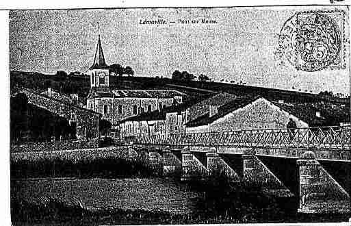 Ville de LEROUVILLE Carte postale ancienne