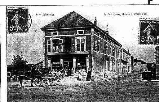 Ville de LEROUVILLE Carte postale ancienne