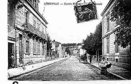 Ville de LEROUVILLE Carte postale ancienne