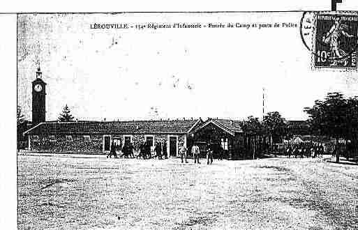 Ville de LEROUVILLE Carte postale ancienne