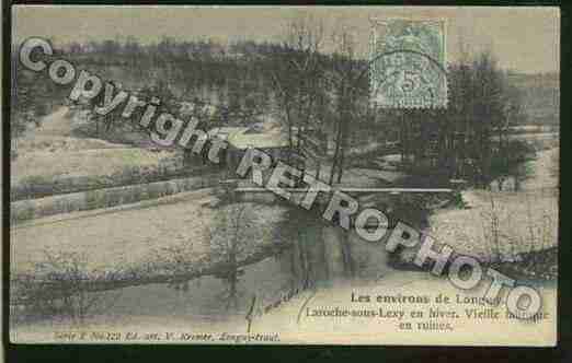 Ville de LEXY Carte postale ancienne