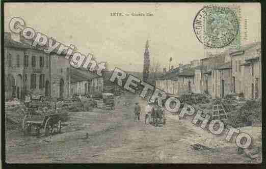 Ville de LEYR Carte postale ancienne