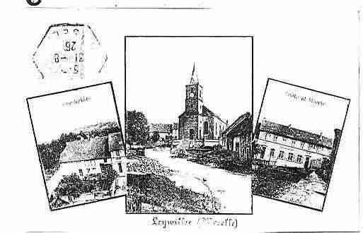Ville de LEYVILLER Carte postale ancienne