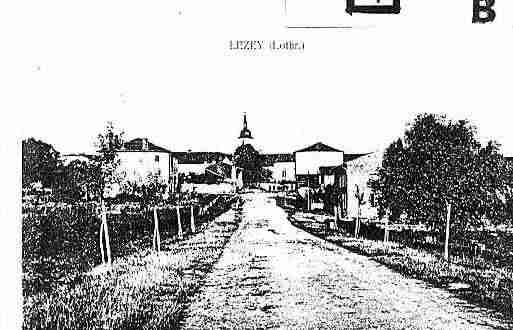 Ville de LEZEY Carte postale ancienne