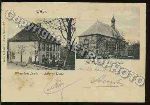 Ville de LHOR Carte postale ancienne Ville de LHOR Carte postale ancienne