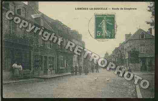 Ville de LIGNIERESORGERES Carte postale ancienne