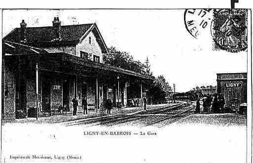 Ville de LIGNYENBARROIS Carte postale ancienne Ville de LIGNYENBARROIS Carte postale ancienne