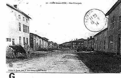 Ville de LIONDEVANTDUN Carte postale ancienne