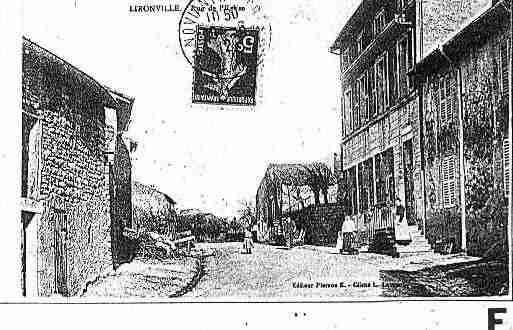 Ville de LIRONVILLE Carte postale ancienne