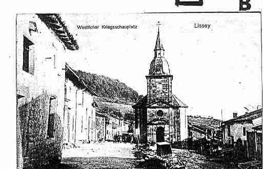 Ville de LISSEY Carte postale ancienne