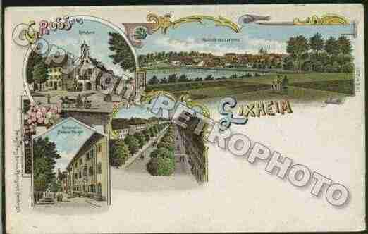 Ville de LIXHEIM Carte postale ancienne Ville de LIXHEIM Carte postale ancienne