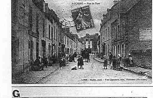 Ville de LOCMINE Carte postale ancienne