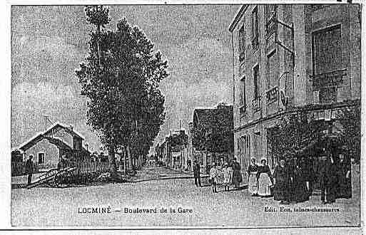 Ville de LOCMINE Carte postale ancienne