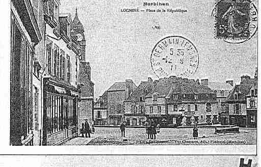 Ville de LOCMINE Carte postale ancienne Ville de LOCMINE Carte postale ancienne