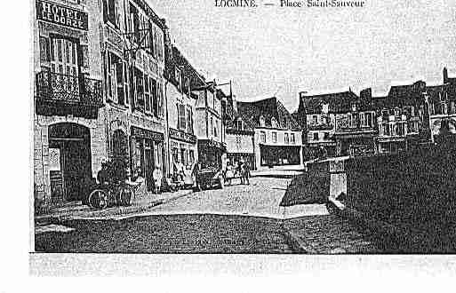 Ville de LOCMINE Carte postale ancienne