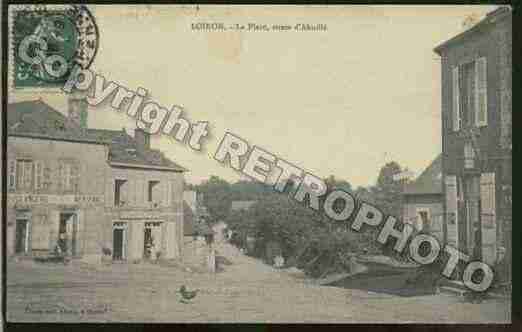 Ville de LOIRON Carte postale ancienne