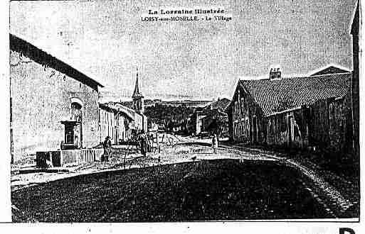 Ville de LOISY Carte postale ancienne