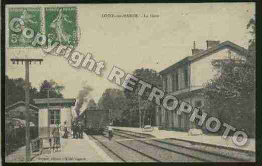 Ville de LOISYSURMARNE Carte postale ancienne