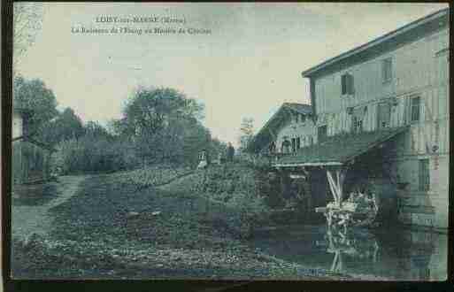 Ville de LOISYSURMARNE Carte postale ancienne