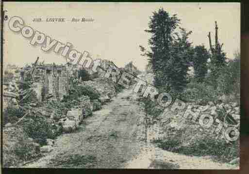 Ville de LOIVRE Carte postale ancienne