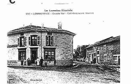 Ville de LOMMERANGE Carte postale ancienne