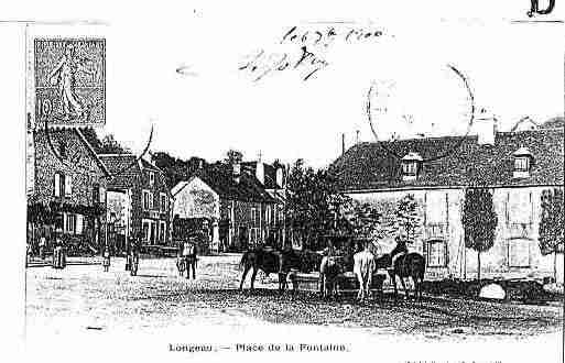 Ville de LONGEAUPERCEY Carte postale ancienne