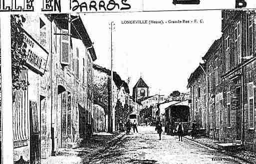 Ville de LONGEVILLEENBARROIS Carte postale ancienne