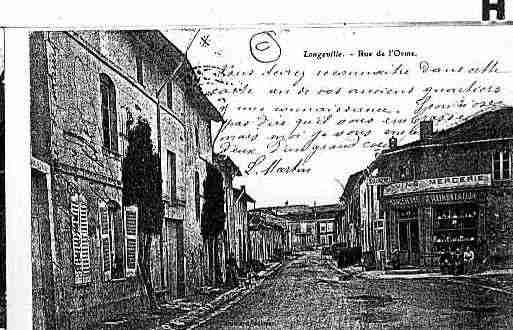 Ville de LONGEVILLEENBARROIS Carte postale ancienne