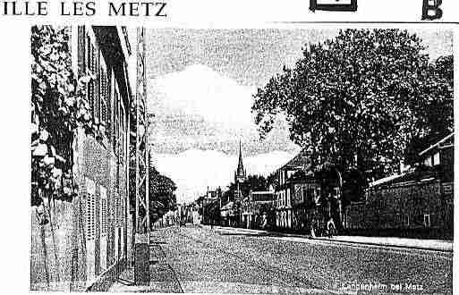 Ville de LONGEVILLELESMETZ Carte postale ancienne