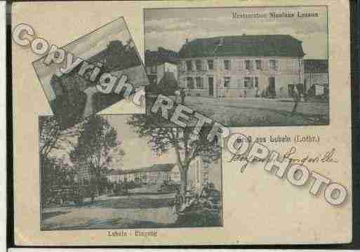 Ville de LONGEVILLELESSAINTAVOLD Carte postale ancienne