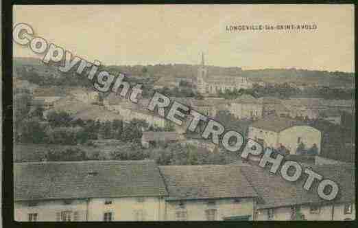 Ville de LONGEVILLELESSAINTAVOLD Carte postale ancienne