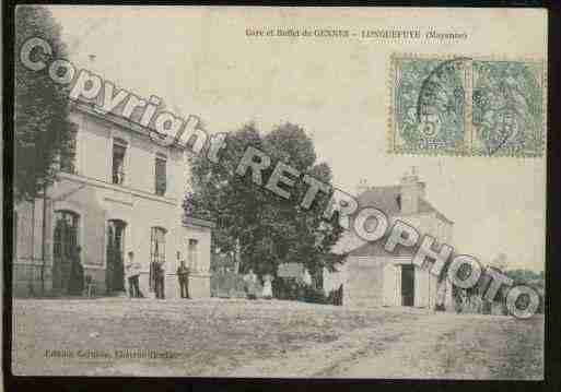 Ville de LONGUEFUYE Carte postale ancienne