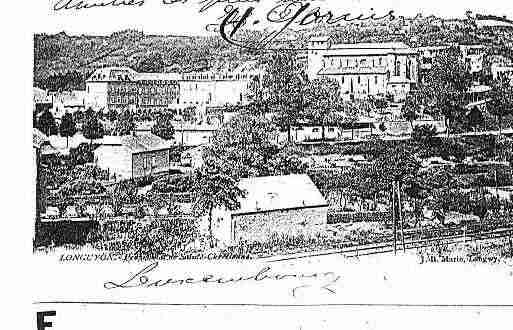 Ville de LONGUYON Carte postale ancienne