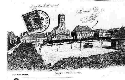 Ville de LONGWY Carte postale ancienne