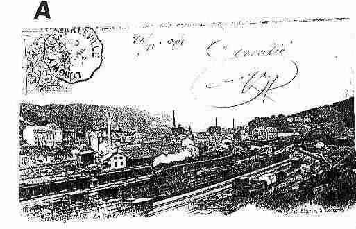 Ville de LONGWY Carte postale ancienne
