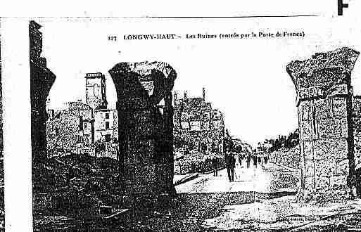Ville de LONGWY Carte postale ancienne